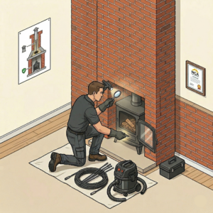 Combined Sweeping and Servicing